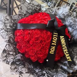 100 Ribbon Roses 