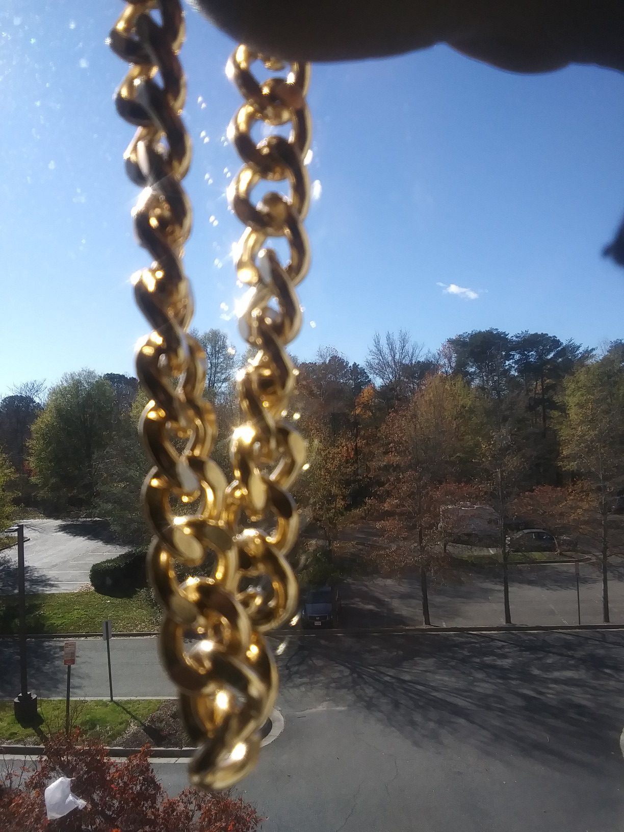 Gold Link Chain Price negotiable