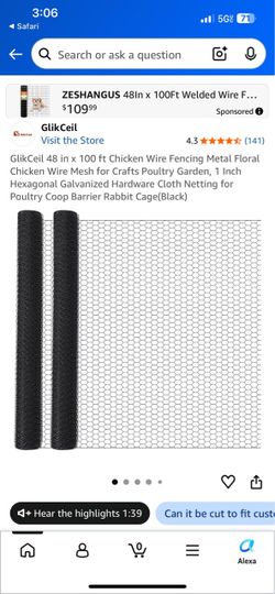 Chicken wire
