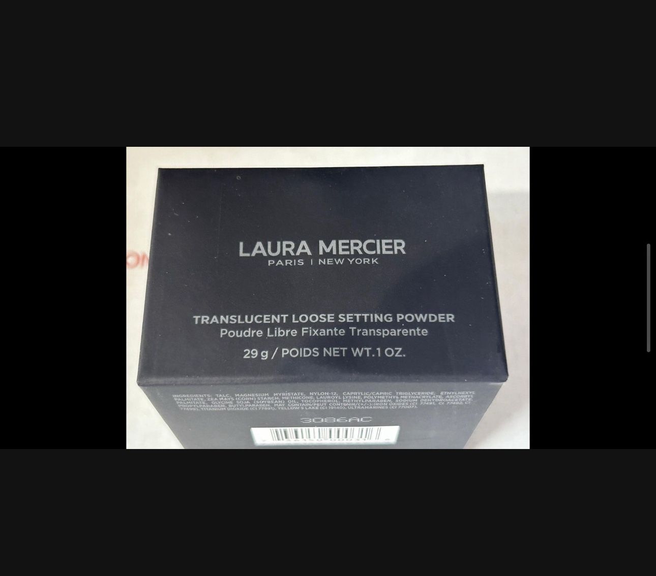 LAURA MERCIER TRANSLUCENT POWDER - New LAST ONE 20$