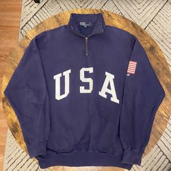 Vintage Ralph Lauren Polo USA Sweatshirt Size L