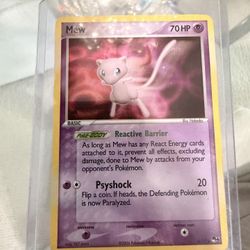 Mew Pokémon Card