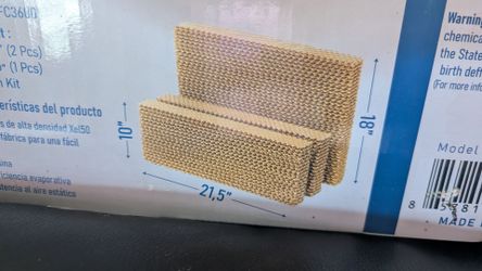 Hessaire media pads for 3100 cfm cooler
