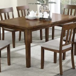 6 CHAIR DINNER TABLE 