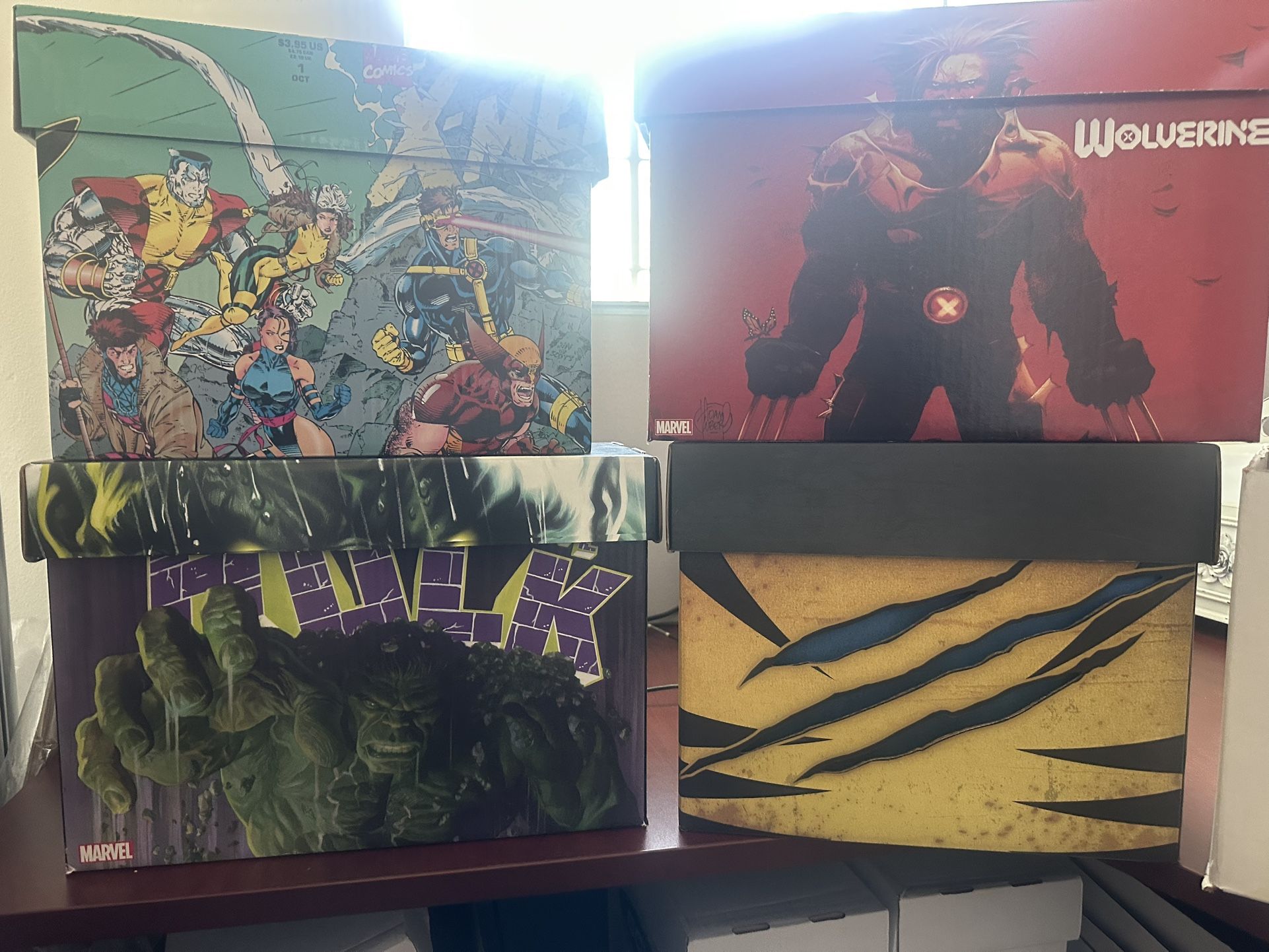 Short And Long Comic Boxes.