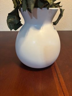 White Ceramic Vase