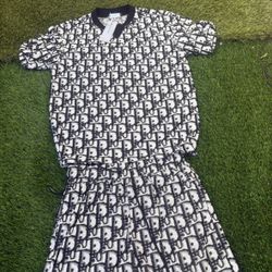 Dior Shirt and Shorts