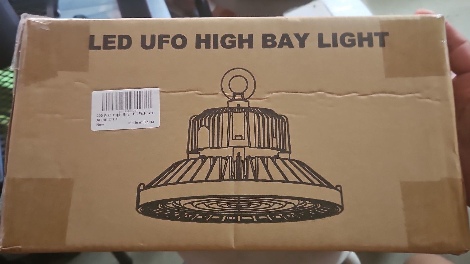 High Bay LED Light 200 Watt 1-10V