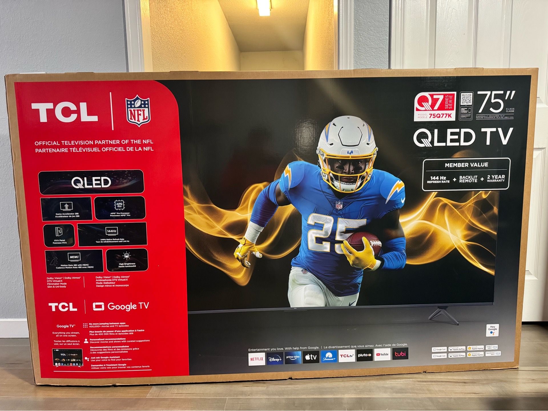 75inch TCL TV