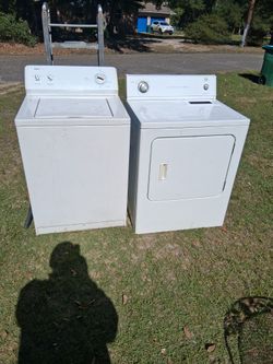 Working Washer And Dryer Whirlpool 