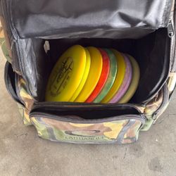 Disc Golf Bag and Disc
