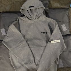 Essentials Hoodies Dark Oatmeal