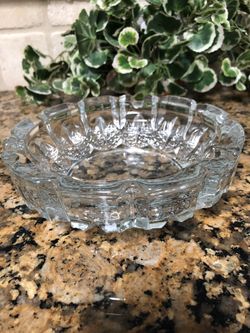 Crystal ashtray