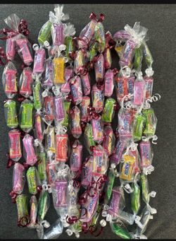 Candy lei ready for pick up
