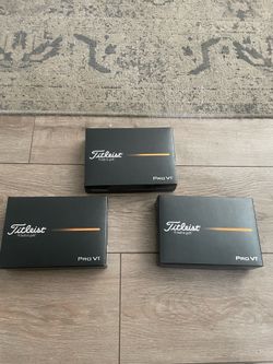 Titleist Pro V1-3 boxes