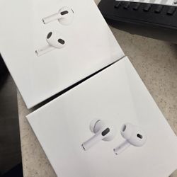 3RD GEN AIRPODS AND 2ND GEN PRO AIRPODS.