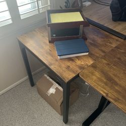 Brown table