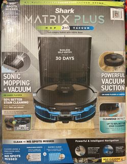 Shark Matrix Plus 2-in-1 Robot Mop and Vacuum