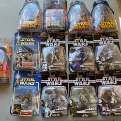 13 Star Wars Figures From The 2000’s NIB