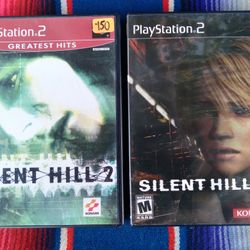 Silent Hill 2/ Silent Hill 3- PS2- Complete- $150 Each/$300 For Both