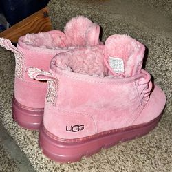 UGG NEUMEL CLEAR BOOTS PINK BRAND NEW