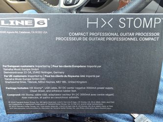 **BRAND NEW** LINE 6 HELIX STOMP