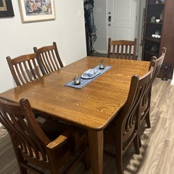 Amish Dining Table 