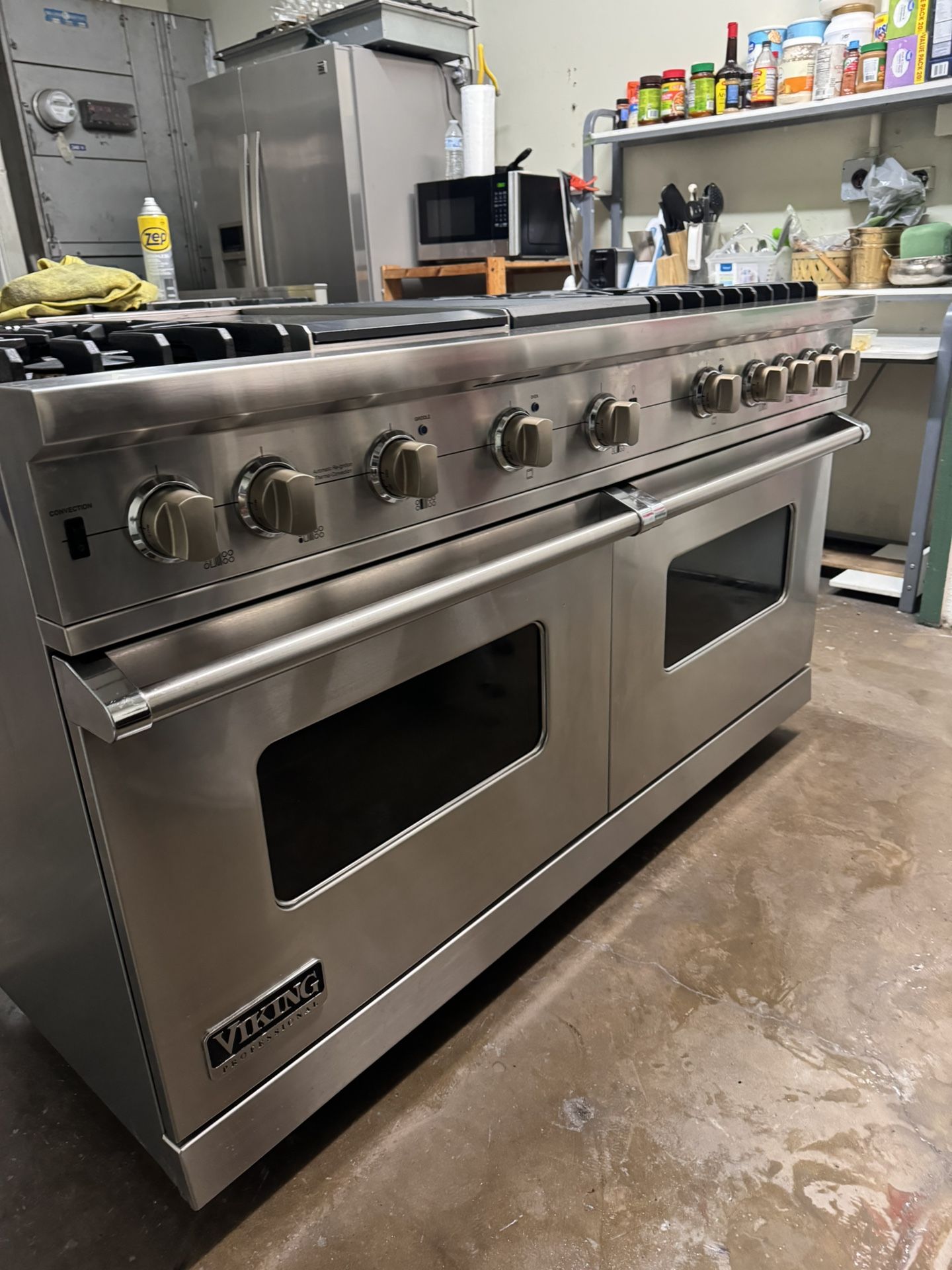 Viking 60”Wide All Gas Range Stove Stainless Steel