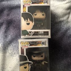 Levi and kenny funko pop bundle