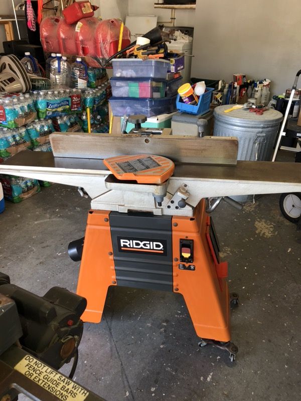 Rigid 6Amp Corded Jointer/Planer for Sale in Saint Petersburg, FL