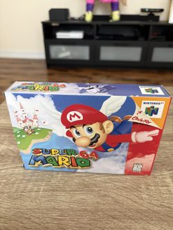 Original Nintendo 64 Game Super Mario 64 CIB