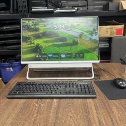 Dell Inspironss 5490 AIO Series, touchscreen Core i5 10th Gen, 16gb ram, 500gb HDD, 256gb SSD, really nice and reliable computer, window 11 home  inst