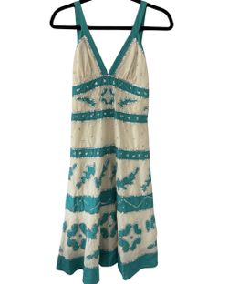 BCBG Sequin Teal Dress