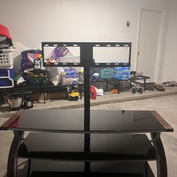 📺🔥 Whalen 3-in-1 TV Stand – Brown Cherry, Fits 65” TVs 🪵✨