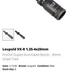 Leupold Vx-r Hog