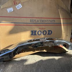 Front Chrome Bumper Face Bar For 04-12 Chevy Colorado GMC Yukon