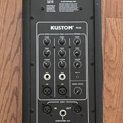 Kustom 50 Watt PA Speaker 100 Or Best Offer 