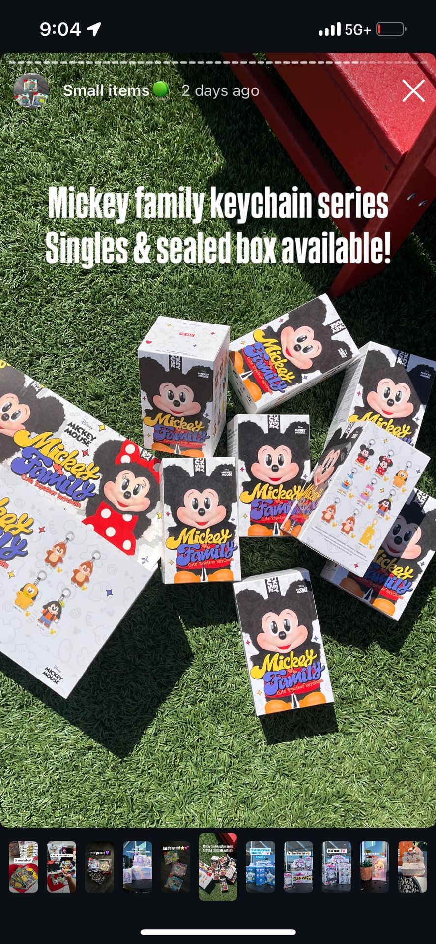 Mickey Family Cute Together Series