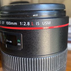 Canon 100mm F2.8 L IS USM Macro Lens EF Full Frame