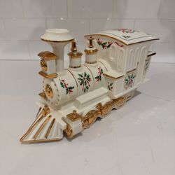 Lenox Christmas Holiday Junction Train Locomotive Engine
