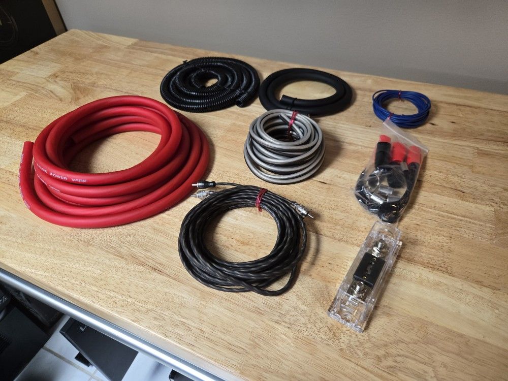 Brand New 0 gauge car amplifier wiring kit CCA 7500 watts