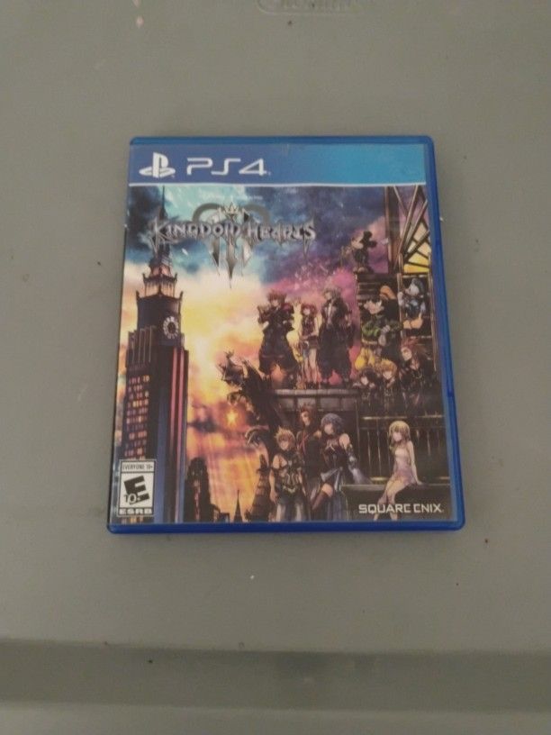 Kingdom Hearts 3 PS4