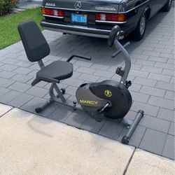 Marcy Magnetic-Resistance Recumbent Bike