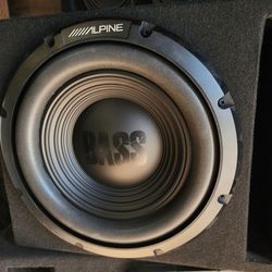 Alpine 12inch Subwoofer