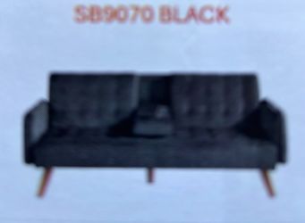 Futon Bed black
