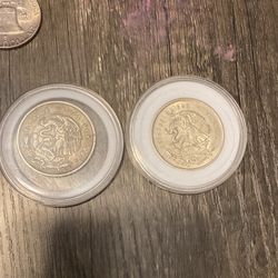 1950 Mexican Coin Rare