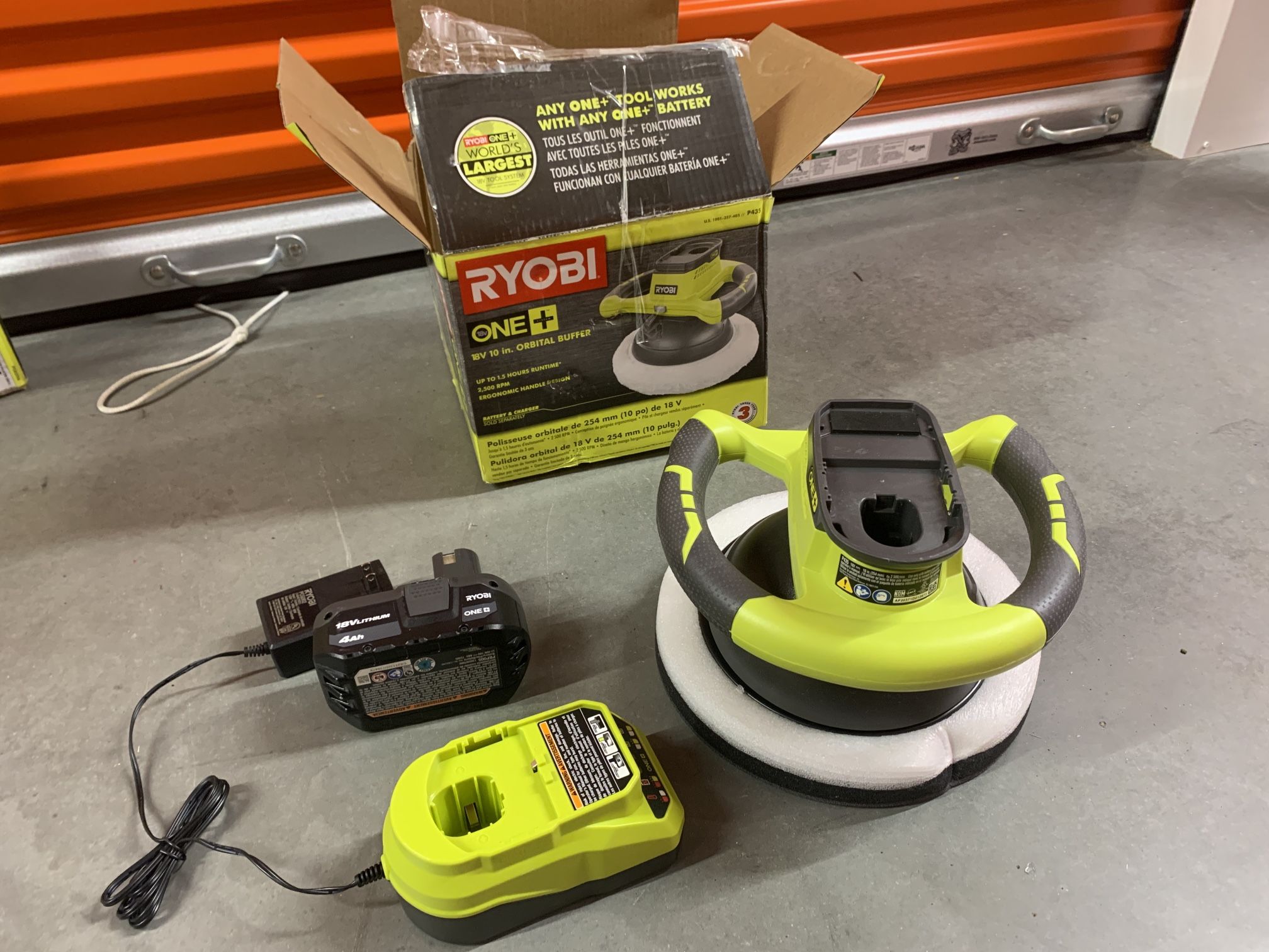 Ryobi  Orbital Buffer 18V 10 inch 