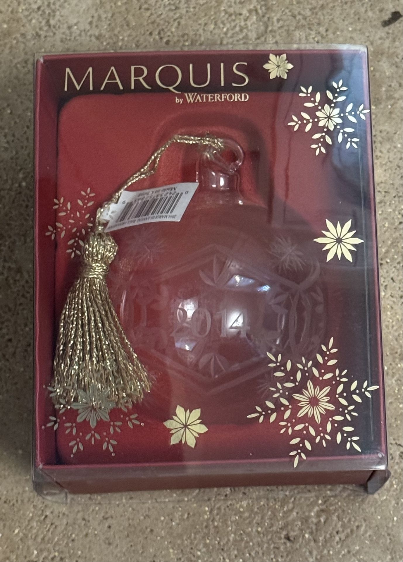 Marquis by Waterford 2014 Annual Ball Ornament - New in Box