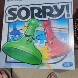 Brand New Never Opened Sorry Game