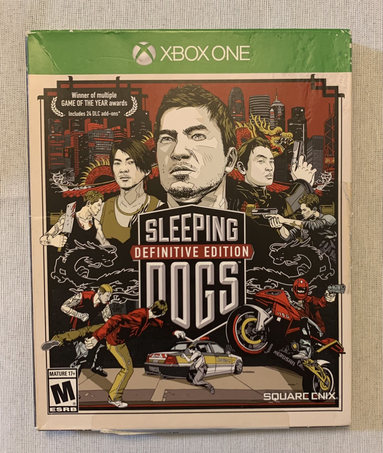 Sleeping Dogs Definitive Edition [ Limited Edition Art Book ] (XBOX ONE)